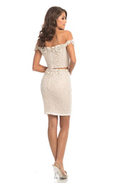 Johnathan Kayne 8206 White/Nude