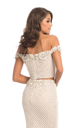 Johnathan Kayne 8206 White/Nude