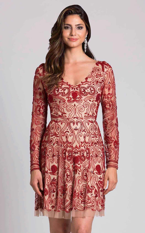 Lara 33414 Nude/Red