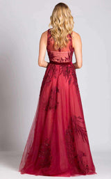 Lara 33527 Dark Red