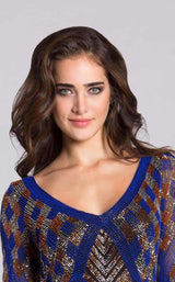 Lara 33580 Blue/Multi