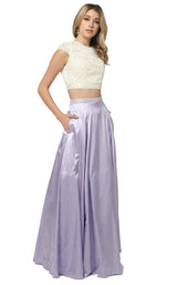 Nox Anabel 8228 Lilac & Ivory