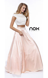 Nox Anabel 8228 Nude & Ivory