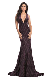 Johnathan Kayne 8229 Purple/Silver