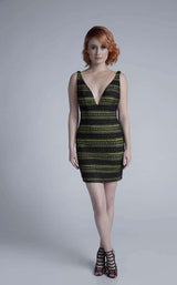 Milano Formals E2245 Black/Green