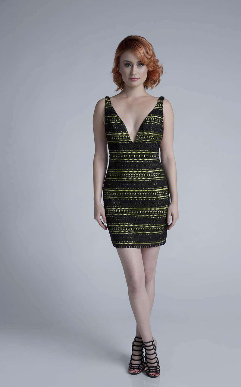 Milano Formals E2245 Black/Green