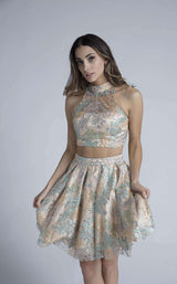 Milano Formals E2274 Gold