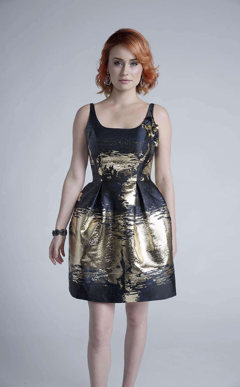 Milano Formals E2291 Black/Gold