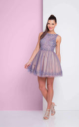 Terani 1722H4583 Powder Blue/Nude