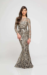 Terani 1723E4289 Black/Gold/Nude