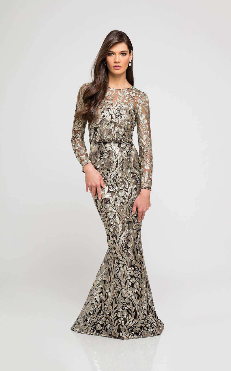 Terani 1723E4289 Black/Gold/Nude