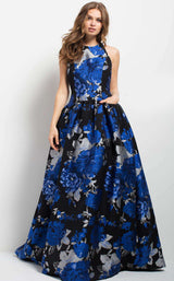 Jovani 52124 Royal Multi
