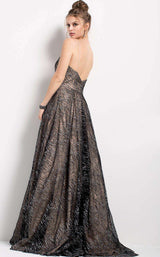 Jovani 52170 Silver/Nude