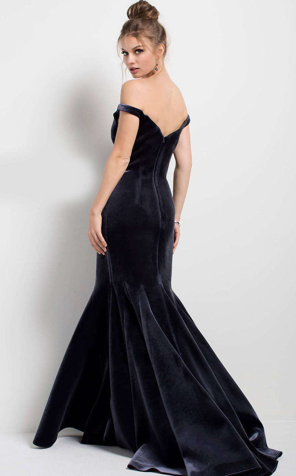 Jovani 54848 Charcoal