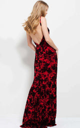 Jovani 54985 Red/Black