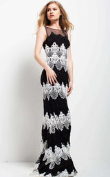 Jovani 55677 Black/White