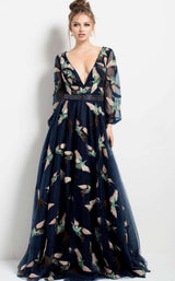 Jovani 55717 Navy