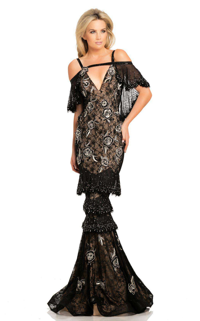 Johnathan Kayne 8043 Black/Nude