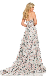 Johnathan Kayne 8047 Gray/Peach