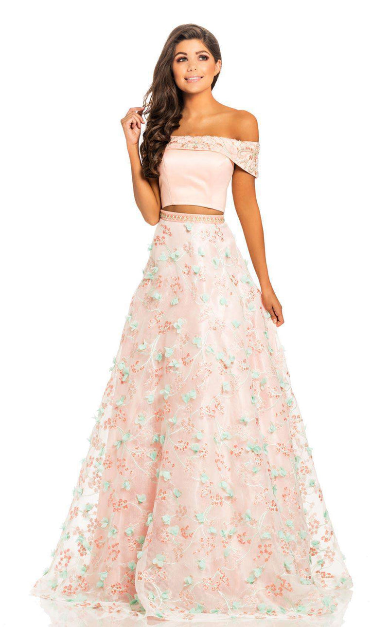 Johnathan Kayne 8048 Peach/Aqua