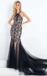 Rachel Allan 5963 Black/Nude