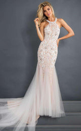 Rachel Allan 5963 White/Nude