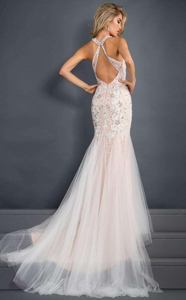 Rachel Allan 5963 White/Nude