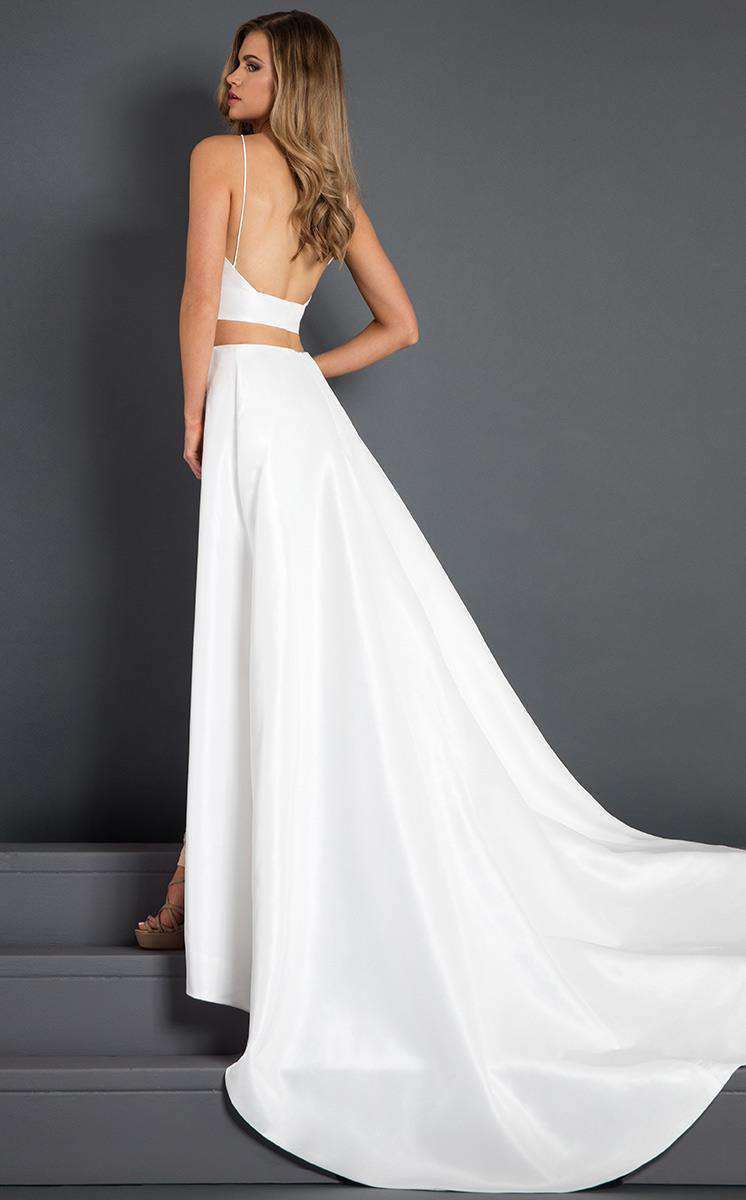 Rachel Allan 5980 White/Nude