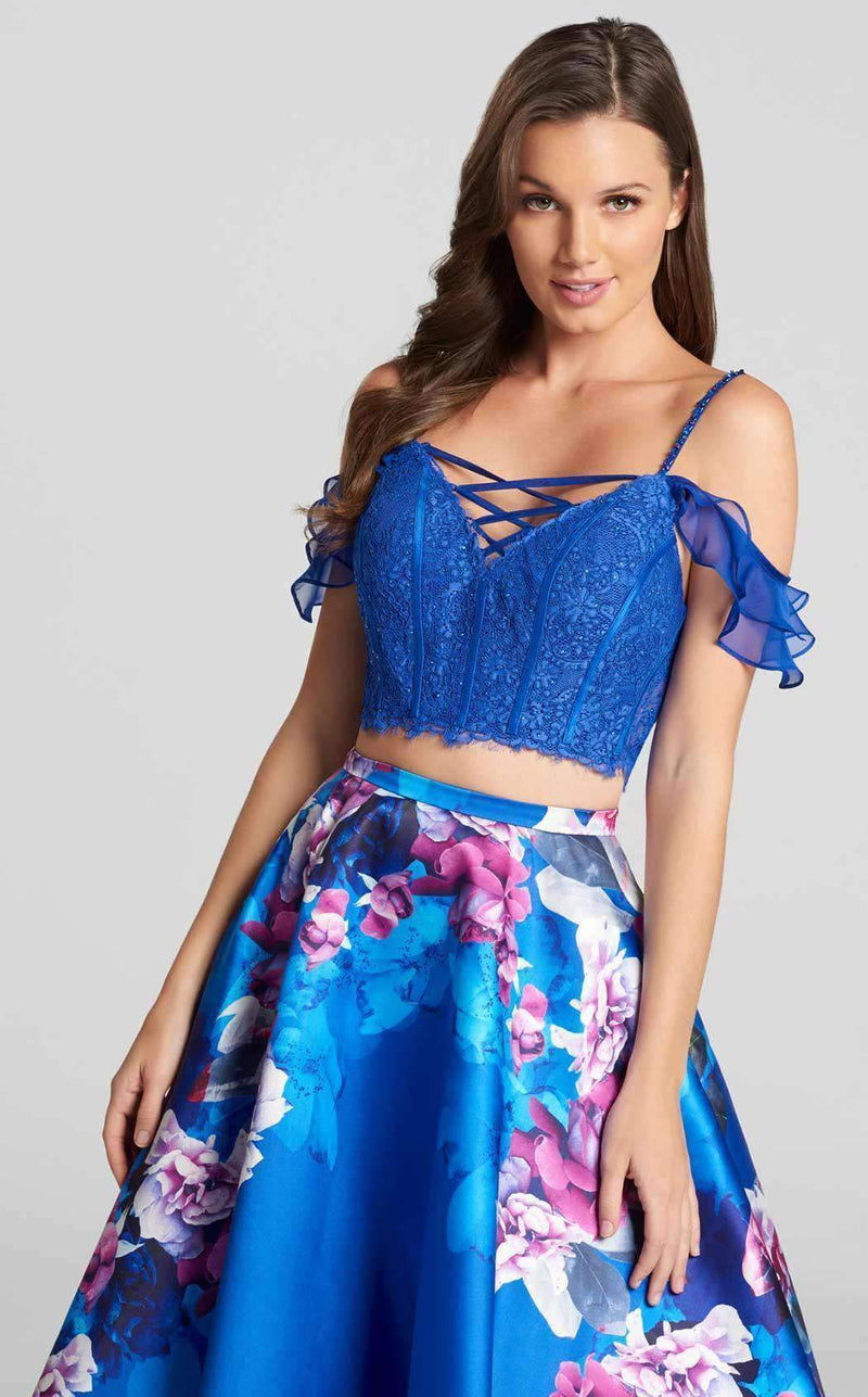 Ellie Wilde EW118003 Royal/Multi