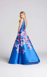 Ellie Wilde EW118006 Teal/Multi