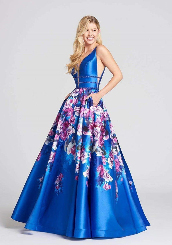 Ellie Wilde EW118006 Teal-Multi