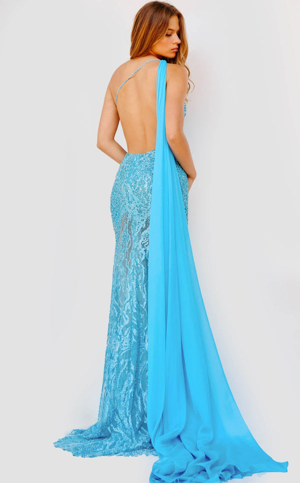 Jovani 22602 Turquoise