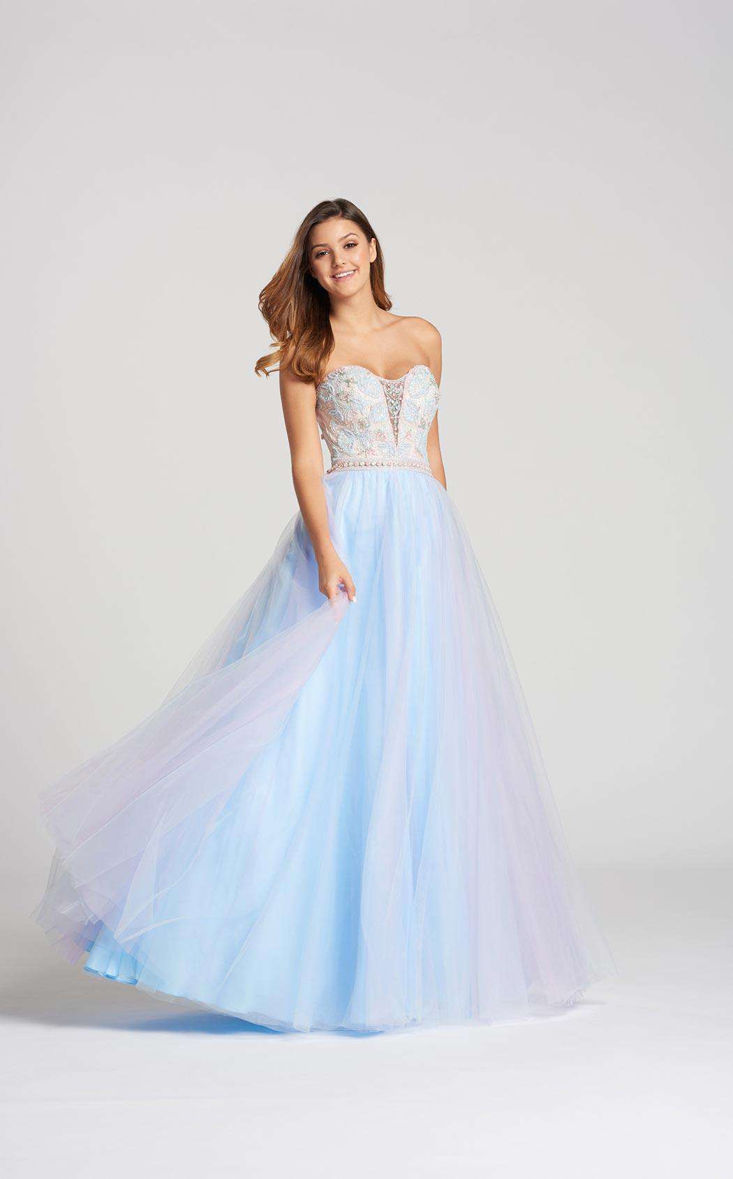 Ellie Wilde EW118042 Baby Blue