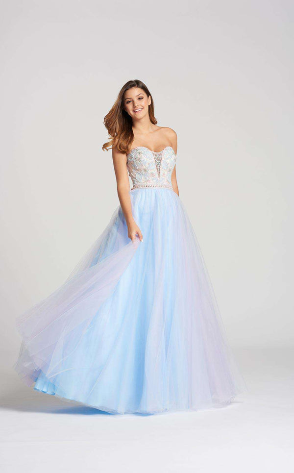 Ellie Wilde EW118042 Baby Blue