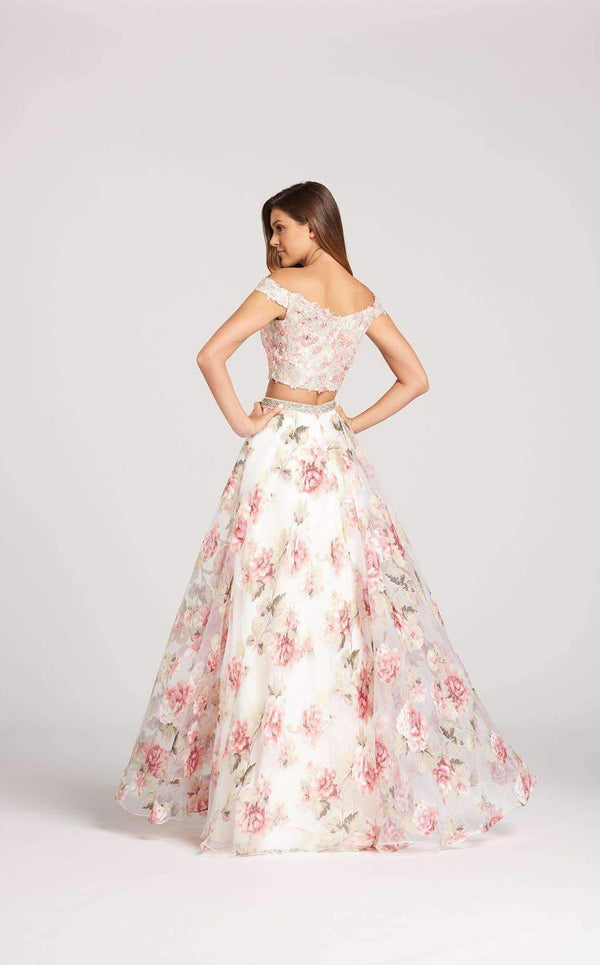 Ellie Wilde EW118043 Pink Multi