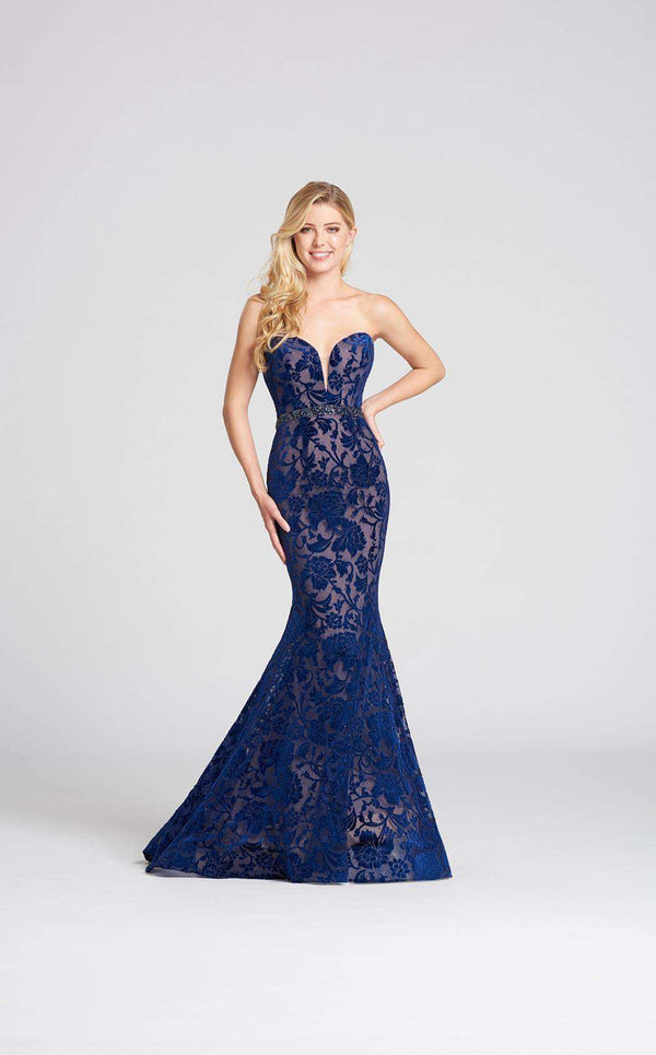 Ellie Wilde EW118052 Navy/Nude