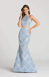 Ellie Wilde EW118064 Ice Blue