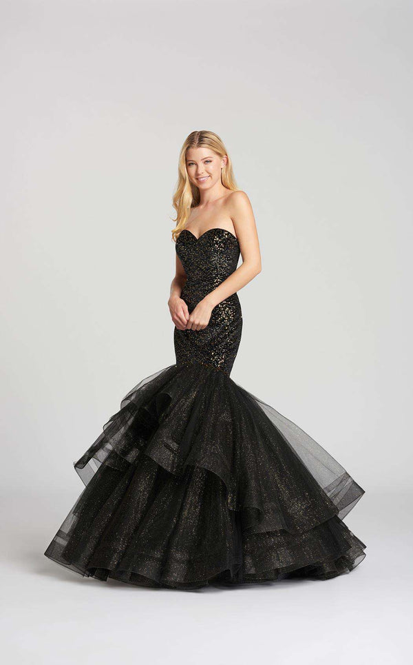 Ellie Wilde EW118066 Black/Gold