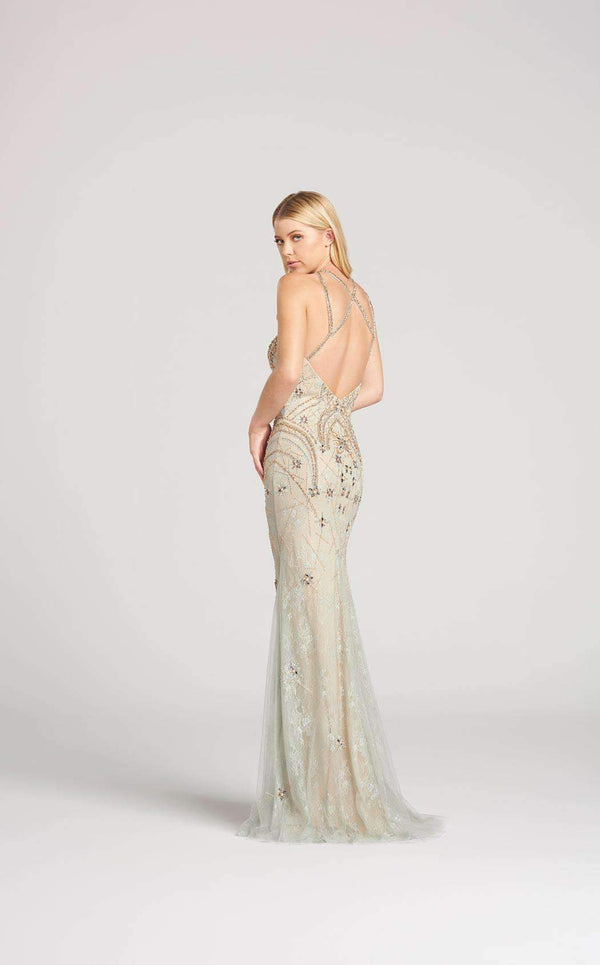 Ellie Wilde EW118070 Silver/Champagne