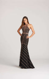 Ellie Wilde EW118071 Black/Gold