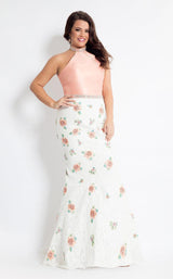 Rachel Allan 6309 Coral/White