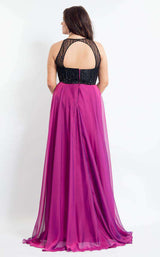 Rachel Allan 6340 Black/Magenta