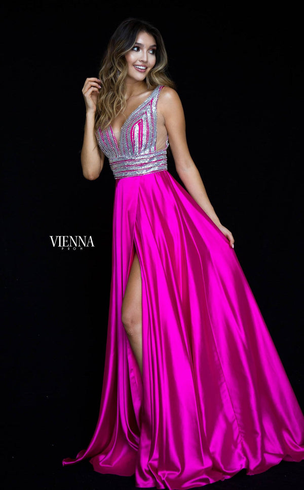 Vienna Prom V8309 Fuchsia