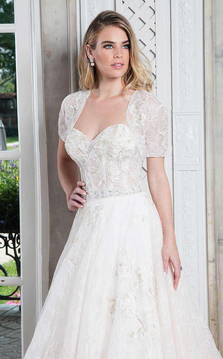 Rachel Allan M618 Ivory/White