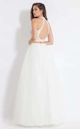 Rachel Allan 6155 White/Rose Gold
