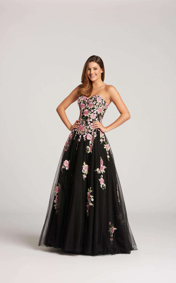 Ellie Wilde EW118079 Black/Pink