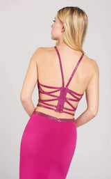 Ellie Wilde EW118083 Fuchsia