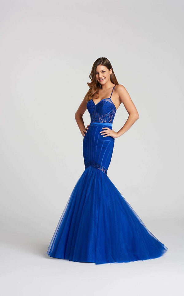 Ellie Wilde EW118088 Royal Blue