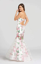 Ellie Wilde EW118089 Ivory/Multi