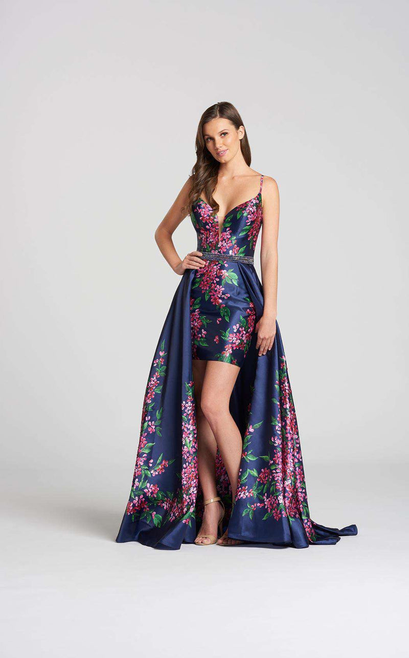 Ellie Wilde EW118090 Navy Blue/Multi